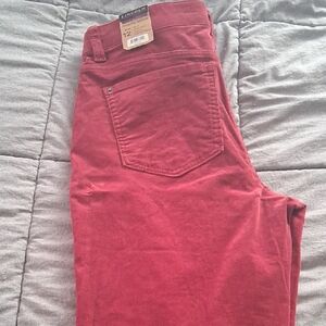 Signature Women's Boot Cut Jeans in Red